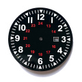 Dial de reloj táctico militar de 24 h de 24 h