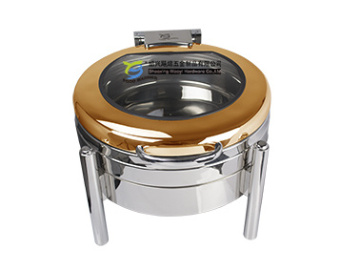 Ronde Chafing Dish met Buffet Frame Chafers
