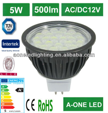 5W GU10 /g5.3 SMD led spotlight dimmable led sport lights for trucks