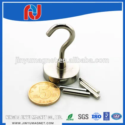 High quality cheap custom magnetic materials neodymium hook