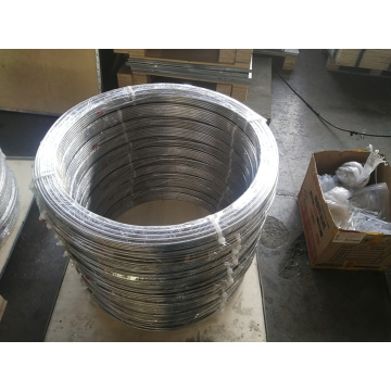 PVF Coating Zinc Plating Bundy Steel Tubes For Refrigerators Industries