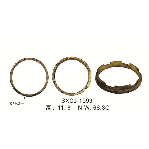 OEM SJD1085 Transmission Synchronizer Ring Design for Hyundai Mitsubishi
