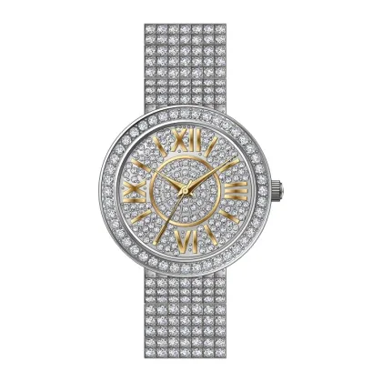 Full iced-out Lady's Jewellery wrist watch