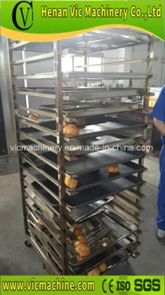 64plates commercial bread making machines with 200kg/h