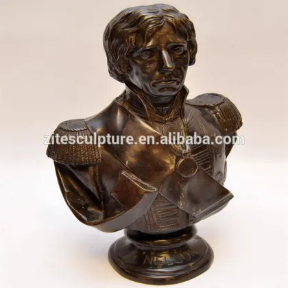 New Design Bronze Nelson Bust Sculpture