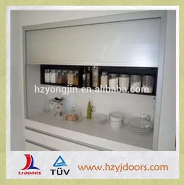 NEW design hangzhou manufacture aluminum kitchen cabinet roller shutter door