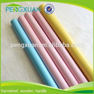 Low price eco-friendly colorful wooden handles for hand tools