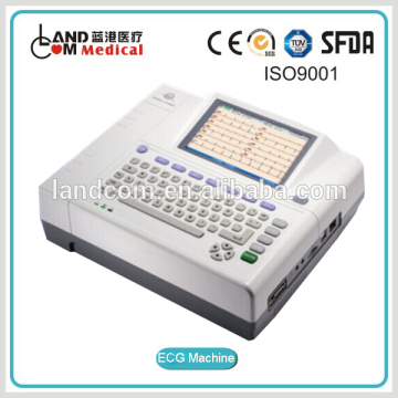 12 Channel Intelligent ECG Machine with CE
