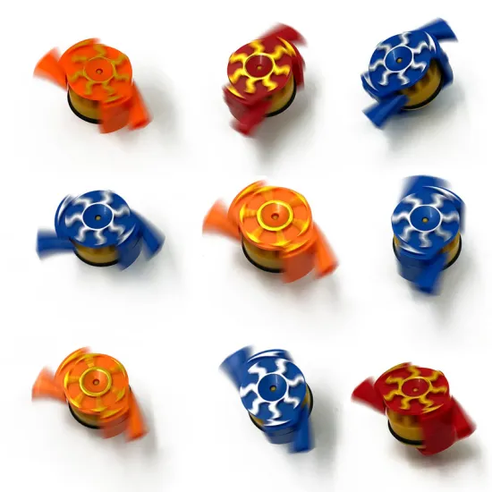 Spinning Top Novelty Whistle Gyro Toys Blowing Rotation Stress Relief Desktop Spinning Top Toys Kids Toys Gift