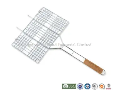 Multifunctional bbq fish grill basket/rack made in China
