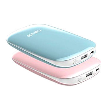 Portable power banks, external battery chargers for mobile phone, new design