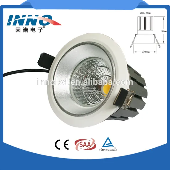 energy saving pure white cob ip44 round square spot light led light ceiling 15w logo spotlight