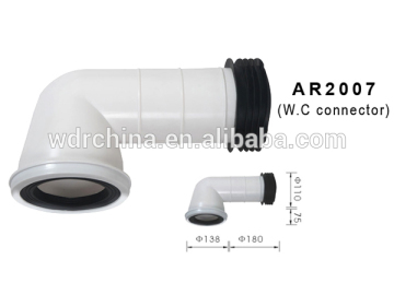 PVC wc connector