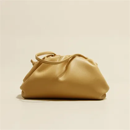 Cloud Elegance: Soft Leather New Cloud Bag