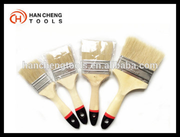 paint brush handle wood handle brush hard bristle hair brush
