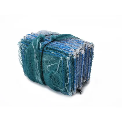 Factory Sale: Affordable Rectangular Foldable Crab Trap with PE Mesh for Lake Fishing, Suitable for Lobster and Crab Capture