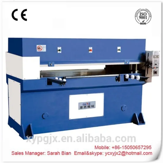 XYJ-3/30 40 50 Precision four column hydraulic plane leather strap/leather sole cutting machine