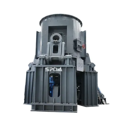 China 80tph Limestone Slag Coal Industry Cement Rutile Graphite Wollastonite Powder Vertical Mill Machine