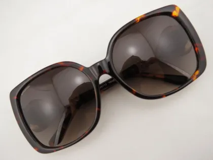 Colorful Frame Smoke Lens Brand Name Sun Glasses For Women Bvlgari 8081 851/13 59-17 135