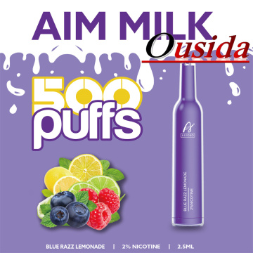 Эльф -бар Aim Milk 500 Одноразовый комплект 2%