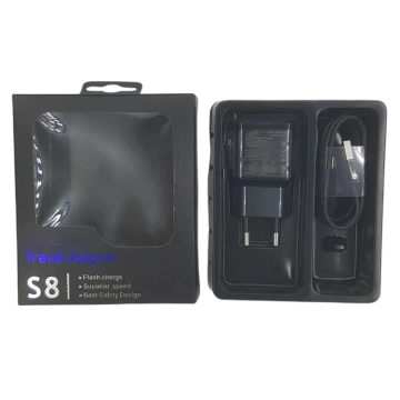Caricatore da viaggio da 15 W di alta qualità con adattatore QC3.0 per Samsung S8 S10 (US/UE)