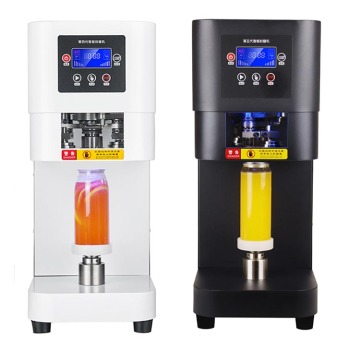 ソフトドリンク缶用のポータブルオートマチック缶シーラーシーマー