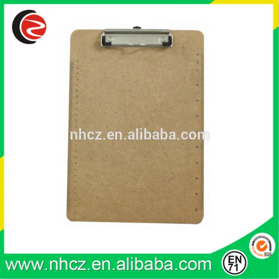 MDF Wooden Clipboard