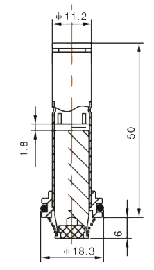 Dimension of BAPC211243040 Armature Assembly: