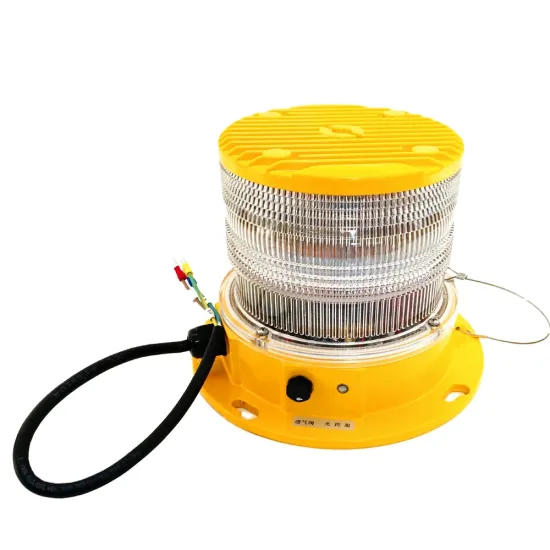 IP66 LED Solar Aeronautical Obstacle Lamp for Tall Building Navigation