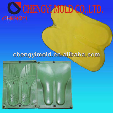 eva pouring insole footbed mold