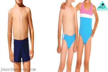 kids triangle shorts one-piece swimwear swimsuit boy models