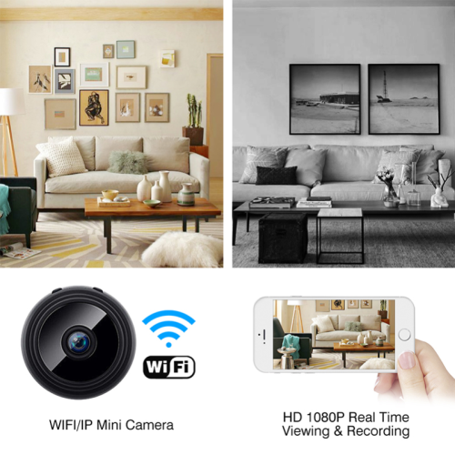 Μικρή κρυμμένη κάμερα WiFi Security Cam Security