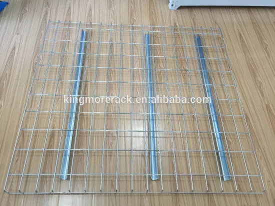 Warehouse pallet racking use wire mesh decking manufacturer