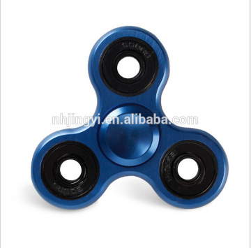 2017 Hot Sale Hand Spinner Toys 3 Bar Plastic Caps Tri Finger Fidget Spinner