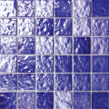 Piscina irregular mosaico de porcelana