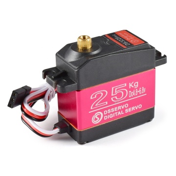 STEMEDU DS3225 270 Grad wasserdichtes Metallgetriebe Digitales Servo für RC -Boote