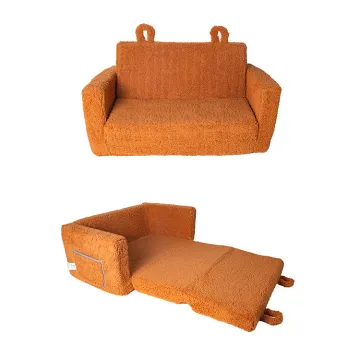 Modern Plush Foldable Sofa Chair for Kids - Princess Furniture Animals