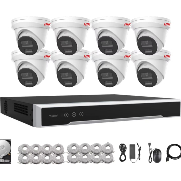 Factory HiK Vision OEM PoE Camera Kit - 8MP 16 Channel NVR Security System