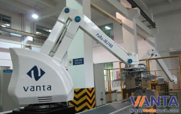 Industrial Robotic Palletizing System 10.5kw With 160kg Rated Load