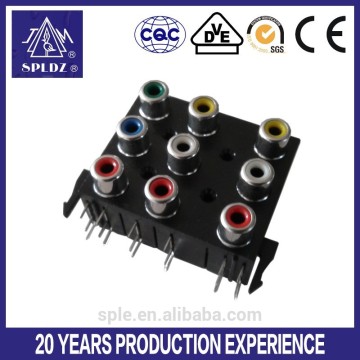 AV pin jack Board for audio&video AV9-8.4-15