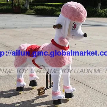 U and Me Graceful poodle riding toys, Dora ride on toy