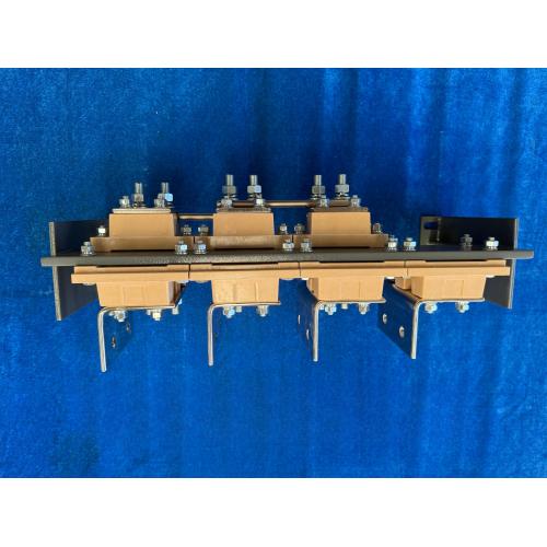 Conjunto de barra colectora de cobre paralelo de 4 canales LV6