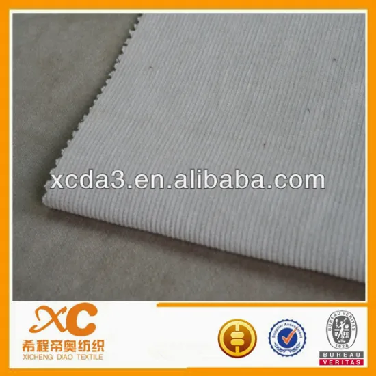 16w cotton corduroy suit fabric,china corduroy supplier