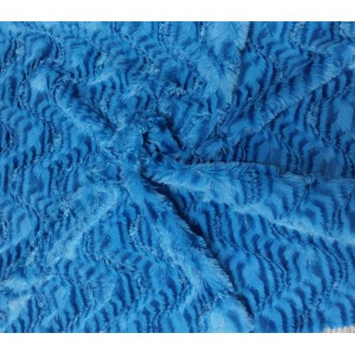 Fleep 100% polyester PV avec tissu jacquard