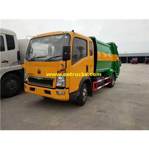 HOWO 12 CBM Refuse Collection Trucks