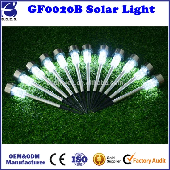 LED Solar Lights Outdoor Landscape Pathway Lighting ~ Sun Powered Yard Lights For Garden, Ground Path, Walkway, & Driveway