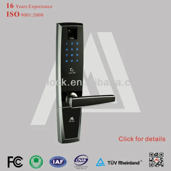 New cheap biometric lock, fingerprint door lock in guangzhou