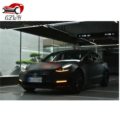 Model 3 modified to Model s front bumper