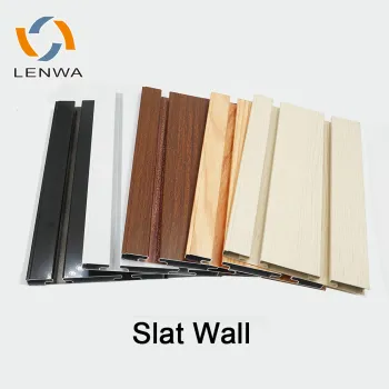LENWA Factory Aluminum Slatwall Panel for Efficient Product Display