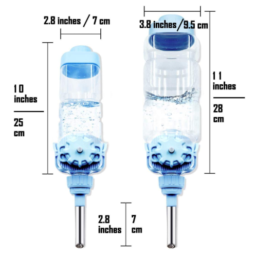 Lekvrij huisdiervoeding waterfles